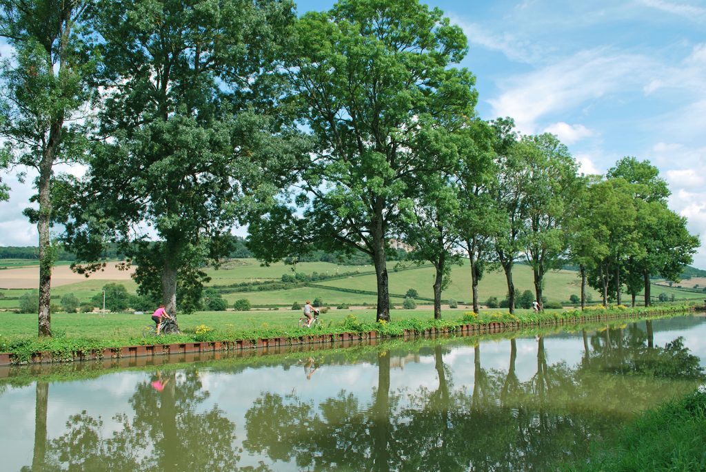 Vélo le long du canal