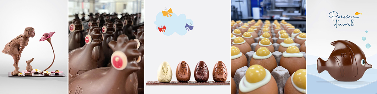 Chocolats de Pâques Fabrice Gillotte