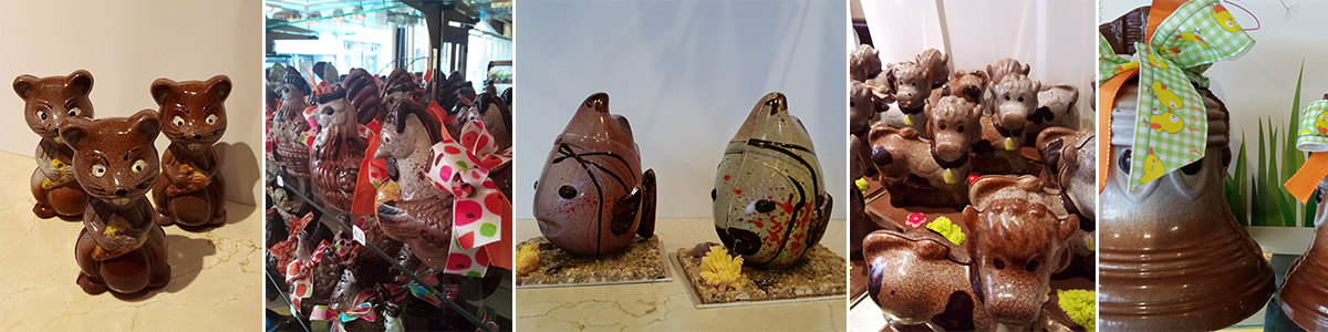 Chocolats de Pâques Pâtisserie Blanchot